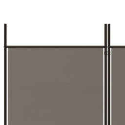 Vidaxl 6-Panel Room Divider Anthracite 300X180 Cm Fabric Room Dividers - thumbnail 7