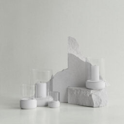 Blomus Calma Set Of 2 Wind Light Xs (Excl. Candle) - Lily White - thumbnail 2