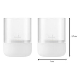 Blomus Calma Set Of 2 Wind Light Xs (Excl. Candle) - Lily White - thumbnail 3