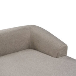 Beliani Corner Sofa 3 Seater Svansele Fabric Taupe Right Hand - thumbnail 7