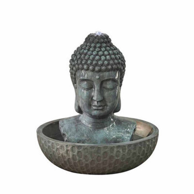 Buttercup Farm Zen Buddha Outdoor Water Feature - L70 X W70 X H76 Cm - image 1