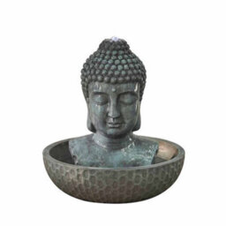 Buttercup Farm Zen Buddha Outdoor Water Feature - L70 X W70 X H76 Cm - thumbnail 1