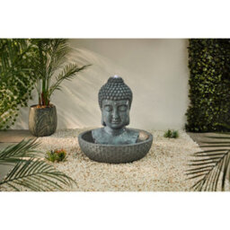 Buttercup Farm Zen Buddha Outdoor Water Feature - L70 X W70 X H76 Cm - thumbnail 3