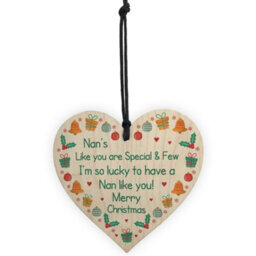 Red Ocean Nan Hanging Christmas Tree Decoration Gift For Nan Novelty Bauble Gifts For Her - thumbnail 5