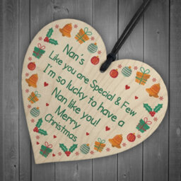 Red Ocean Nan Hanging Christmas Tree Decoration Gift For Nan Novelty Bauble Gifts For Her - thumbnail 6