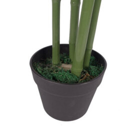 120Cm (4Ft) Fat Leaf Artificial Bamboo Plants Trees - Xl - thumbnail 2