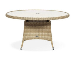 Royalcraft Wentworth 6 Seater Round Highback Comfort Dining Set - thumbnail 6