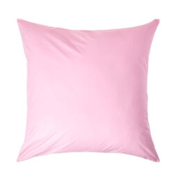 Homescapes Pink Continental Egyptian Cotton Pillowcase 200 Tc, 60 X 60 Cm