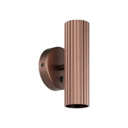 Eglo Portillo Aluminium & Steel Modern Uplight & Wall Down Light, Bronze - thumbnail 2