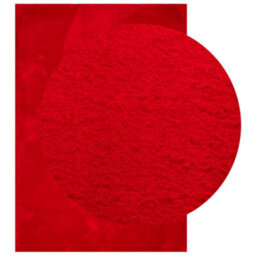 Walplus Rug Huarte Short Pile Soft And Washable Red 160X230 Cm - thumbnail 3