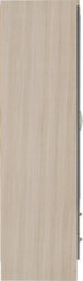Seconique Nevada 4 Door 2 Drawer Mirrored Wardrobe In Grey Gloss And Oak Effect Finish - thumbnail 9