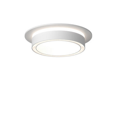 Luminosa Lighting Luminosa Orlo 10.5Cm Recessed Downlight White 1Xgx53
