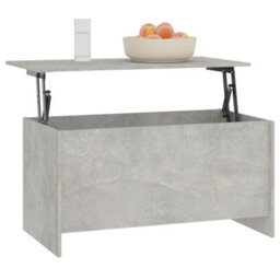 Berkfield Modern Coffee Table Concrete Grey 102X55.5X52.5 Cm Engineered Wood - thumbnail 7