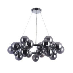 Luminosa Lighting Luminosa Dallas Ceiling Pendant Lamp Chrome, 25 Light, G9 - thumbnail 1