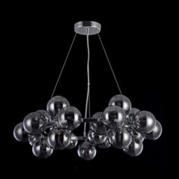 Luminosa Lighting Luminosa Dallas Ceiling Pendant Lamp Chrome, 25 Light, G9 - thumbnail 3
