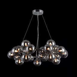 Luminosa Lighting Luminosa Dallas Ceiling Pendant Lamp Chrome, 25 Light, G9 - thumbnail 2