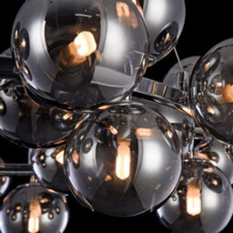 Luminosa Lighting Luminosa Dallas Ceiling Pendant Lamp Chrome, 25 Light, G9 - thumbnail 7