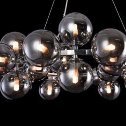 Luminosa Lighting Luminosa Dallas Ceiling Pendant Lamp Chrome, 25 Light, G9 - thumbnail 6
