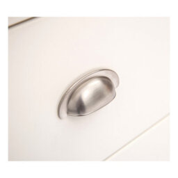 Cabinet Bits Lovere 5 Drawer Chest Of Drawers Chrome Cup Handle - thumbnail 7
