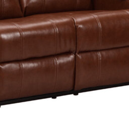 Furniture Instore Cinema Tan Electric 3+1 Seater Leather Recliner Sofa Set With Two Cup Holders - thumbnail 6