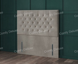Comfy Deluxe 3Ft Single Springfield  Beige Coniston 54Inch Floorstanding Headboard - thumbnail 1