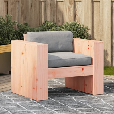 Walplus Garden Sofa 79X60X62 Cm Solid Wood Douglas - Cushion Not Included - image 1