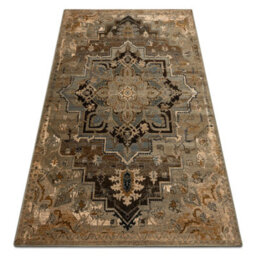 RugsX Wool Carpet Omega Abbas Vintage, Rosette Cognac Beige 200X300 Cm - thumbnail 4