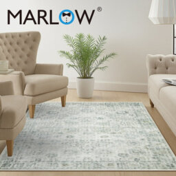 Marlow 120X180Cm Washable Floor Rug Non Slip Living Room Hallway Carpet - thumbnail 8