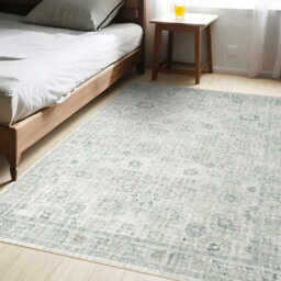 Marlow 120X180Cm Washable Floor Rug Non Slip Living Room Hallway Carpet - thumbnail 1
