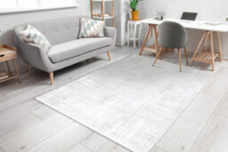 RugsX Modern Carpet Duke A0357 Cream - Vintage, Structured, Very Soft, Fring  200X290 Cm - thumbnail 5