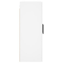Berkfield Wall Mounted Cabinets 2 Pcs White Engineered Wood - thumbnail 7
