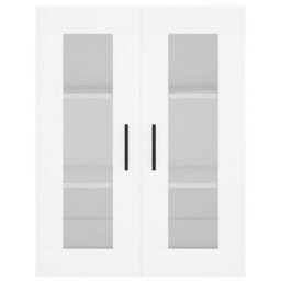 Berkfield Wall Mounted Cabinets 2 Pcs White Engineered Wood - thumbnail 6
