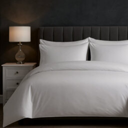 Sweet Dreams Elegant Egyptian Cotton 200 Thread Count Duvet Cover Set With Pillowcases White