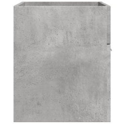 Berkfield Bathroom Sink Cabinet Concrete Grey 90X38.5X46 Cm Engineered Wood - thumbnail 5