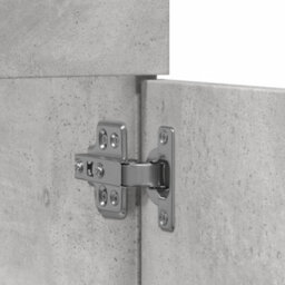 Berkfield Bathroom Sink Cabinet Concrete Grey 90X38.5X46 Cm Engineered Wood - thumbnail 8