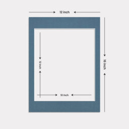 Ak Frames 16X12 Pompadour Picture Mounts To Fit 12X10 Aperture Size - Mount Board Only (No Frame Included) - thumbnail 3