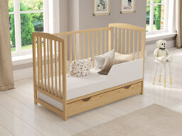 Love For Sleep Jacob Cot Bed 120X60Cm With Drawer - thumbnail 3