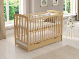 Love For Sleep Jacob Cot Bed 120X60Cm With Drawer - thumbnail 1