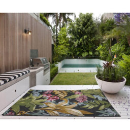 Melrose Tropicana Jungle Design Indoor/outdoor X-Large Area Rug 200/285Cm - thumbnail 1