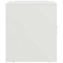 Berkfield Bedside Cabinets 2 Pcs White 34.5X39X44 Cm Steel - thumbnail 8