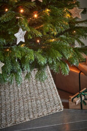 Ivyline Sustainable Seagrass Foldable Square Tree Skirt H26Cm W60Cm - thumbnail 6