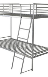 Seconique Brandon 3 Feet Bunk Bed - L128 X W197 X H160 Cm - Silver - thumbnail 5