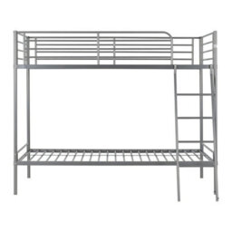 Seconique Brandon 3 Feet Bunk Bed - L128 X W197 X H160 Cm - Silver - thumbnail 4