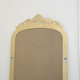 Melody Maison Tall Gold Ornate Vintage Wall / Leaner Mirror 80Cm X 180Cm - thumbnail 5