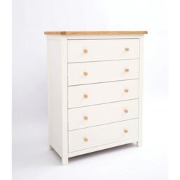 Cabinet Bits Maggiori 5 Drawer Chest Of Drawers Wood Knob - thumbnail 2