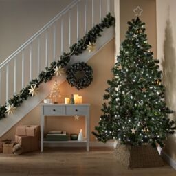 2700mm 9Ft Corbier Christmas Garland - Green - thumbnail 6