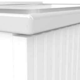 Probaty Bathrooms 790X460X520mm Mdf Wall Vanity Unit,white Concave-Convex Texture 2-Drawers,detachable,soft Close+Ceramic Basin - thumbnail 6