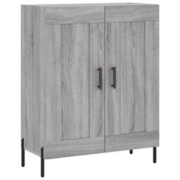 Berkfield Highboard Grey Sonoma 69.5X34X180 Cm Engineered Wood - thumbnail 7
