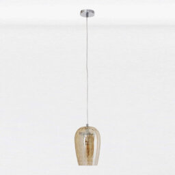 First Choice Lighting Set Of 2 Dimpled Glass And Jewelled Pendant Lights - thumbnail 3
