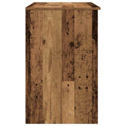 Berkfield Desk Old Wood 86X49X76 Cm Engineered Wood - thumbnail 7